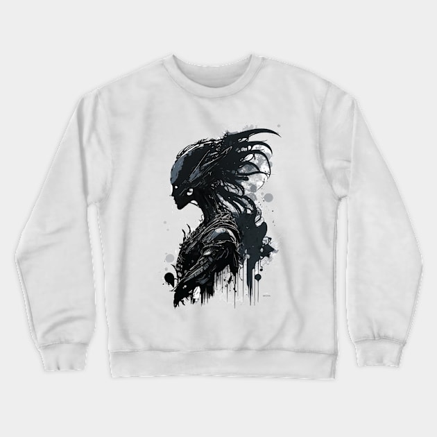 queen borg Crewneck Sweatshirt by Trontee